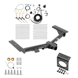 Trailer Hitch w/ 7-Way RV Wiring For 15-23 Ford Transit 150 250 350 Class 3 2" Receiver  Trailer Hitch w/ 7-Way RV Wiring For 15-23 Ford Transit 150 250 350 Class 3 2" Receiver