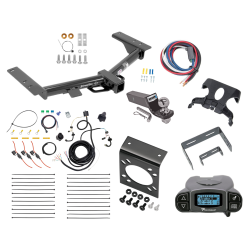 Trailer Hitch Tow Package Prodigy P3 Brake Control For 15-23 Ford Transit 150 250 350 w/ 7-Way RV Wiring 2" Drop Mount 2" Ball Class 3 2" Receiver Draw-Tite Tekonsha Trailer Hitch Tow Package Prodigy P3 Brake Control For 15-23 Ford Transit 150 250 350 w/ 7-Way RV Wiring 2" Drop Mount 2" Ball Class 3 2" Receiver Draw-Tite Tekonsha