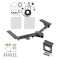 Trailer Hitch w/ 7-Way RV Wiring For 15-23 Ford Transit 350 Class 3 2" Receiver Except Single Rear Wheel w/148" Wheelbase Trailer Hitch w/ 7-Way RV Wiring For 15-23 Ford Transit 350 Class 3 2" Receiver Except Single Rear Wheel w/148" Wheelbase
