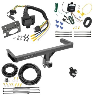 Custom Fit Trailer Hitch Wiring Harness (Requires Splicing) Trailer Connector Adapter Brake Control Wiring Kit Circuit Breaker Installation Hardware Installation Instructions 75940 85343 20506 7012a 119191 Draw-Tite Trailer Hitch 7-Way RV Wiring 11-12 Aud Trailer Hitch w/ 7-Way RV Wiring For 11-12 Audi Q5 15-23 Porsche Macan Class 3 2" Receiver All Models
