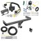 Custom Fit Trailer Hitch Wiring Harness (Requires Splicing) Trailer Connector Adapter Brake Control Wiring Kit Circuit Breaker Installation Hardware Installation Instructions 75940 85343 20506 7012a 119191 Draw-Tite Trailer Hitch 7-Way RV Wiring 11-12 Aud Trailer Hitch w/ 7-Way RV Wiring For 11-12 Audi Q5 15-23 Porsche Macan Class 3 2" Receiver All Models
