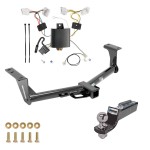 Tow Package For 15-24 Nissan Murano Trailer Hitch w/ Wiring 2" Drop Mount 2" Ball 2" Receiver Tow Package For 15-24 Nissan Murano Trailer Hitch w/ Wiring 2" Drop Mount 2" Ball 2" Receiver