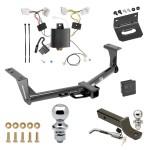 Ultimate Tow Package For 15-24 Nissan Murano Trailer Hitch w/ Wiring 2" Drop Mount Dual 2" and 1-7/8" Ball Lock Bracket Cover 2" Receiver Ultimate Tow Package For 15-24 Nissan Murano Trailer Hitch w/ Wiring 2" Drop Mount Dual 2" and 1-7/8" Ball Lock Bracket Cover 2" Receiver