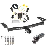 Custom Fit Trailer Hitch Wiring Harness (Plug & Play) 2" Drop Ball-Mount w/ Pin/Clip 2" Chrome Ball Installation Hardware Installation Instructions 75992 118515 21536 Draw-Tite Tow Package 11-14 Edge Trailer Hitch Wiring 2" Drop Mount 2 Tow Package For 11-14 Ford Edge Trailer Hitch w/ Wiring 2" Drop Mount 2" Ball 2" Receiver