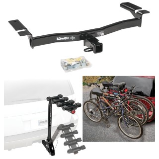 Custom Fit Trailer Hitch 4 Bike Carrier Installation Hardware Installation Instructions 75992 63124 Draw-Tite Trailer Hitch 4 Bike Rack 07-14 Edge 07-15 Lincoln MKX Approved Recreational Offroad Use Carrier Adult Woman or Child Bicycles Foldable 07 08 09 Trailer Hitch w/ 4 Bike Rack For 07-14 Ford Edge 07-15 Lincoln MKX Approved for Recreational & Offroad Use Carrier for Adult Woman or Child Bicycles Foldable