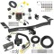 Custom Fit Trailer Hitch Wiring Harness (Plug & Play) Trailer Connector Adapter Brake Control Wiring Kit Circuit Breaker Installation Hardware Installation Instructions 75992 85343 20506 7012a 118551 Draw-Tite Trailer Hitch 7-Way RV Wiring 07-10 Edge Trailer Hitch w/ 7-Way RV Wiring For 07-10 Ford Edge Lincoln MKX Class 3 2" Receiver