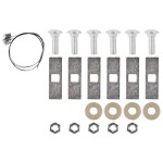 Trailer Tow Hitch Hardware Fastener Kit For 07-14 Ford Edge 07-15 Lincoln MKX Class 3 2" Towing Receiver Trailer Tow Hitch Hardware Fastener Kit For 07-14 Ford Edge 07-15 Lincoln MKX Class 3 2" Towing Receiver