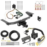 Custom Fit Trailer Hitch Wiring Harness (Plug & Play) Trailer Connector Adapter Brake Control Wiring Kit Circuit Breaker Installation Hardware Installation Instructions  76020 85343 20506 7012a 118278 Draw-Tite Trailer Hitch 7-Way RV Wiring 16-23 Mazd Trailer Hitch w/ 7-Way RV Wiring For 16-23 Mazda CX-9 Class 3 2" Receiver All Models