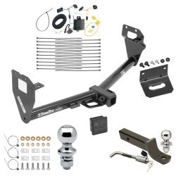 Ultimate Tow Package For 15-23 Jeep Renegade Trailer Hitch w/ Wiring 2" Drop Mount Dual 2" and 1-7/8" Ball Lock Bracket Cover 2" Receiver  Ultimate Tow Package For 15-23 Jeep Renegade Trailer Hitch w/ Wiring 2" Drop Mount Dual 2" and 1-7/8" Ball Lock Bracket Cover 2" Receiver