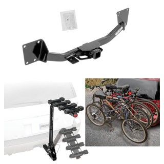 Custom Fit Trailer Hitch 4 Bike Carrier Installation Hardware Installation Instructions 76023 63124 Draw-Tite Trailer Hitch 4 Bike Rack 17-23 GMC Acadia Exc 17 Limited 2020 Cadillac XT6 19-23 Chevy Blazer Approved Recreational Offroad Use Carrier Adult W Trailer Hitch w/ 4 Bike Rack For 17-24 GMC Acadia Exc 17 Limited 2020 Cadillac XT6 19-24 Chevy Blazer Approved for Recreational & Offroad Use Carrier for Adult Woman or Child Bicycles Foldable
