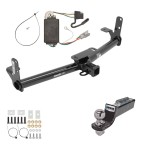 Custom Fit Trailer Hitch Wiring Harness (Plug & Play) 2" Drop Ball-Mount w/ Pin/Clip 2" Chrome Ball Installation Hardware Installation Instructions 76028 118391 21536 Draw-Tite Tow Package 05-06 Chevrolet Equinox 06-06 Pontiac Torrent Trail Tow Package For 05-06 Chevrolet Equinox 06-06 Pontiac Torrent Trailer Hitch w/ Wiring 2" Drop Mount 2" Ball 2" Receiver