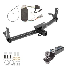 Tow Package For 05-06 Chevrolet Equinox 06-06 Pontiac Torrent Trailer Hitch w/ Wiring 2" Drop Mount 2" Ball 2" Receiver  Tow Package For 05-06 Chevrolet Equinox 06-06 Pontiac Torrent Trailer Hitch w/ Wiring 2" Drop Mount 2" Ball 2" Receiver