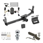 Custom Fit Trailer Hitch Wiring Harness (Plug & Play) 2" Drop Ball-Mount w/ Locking Pin/Clip 2" Chrome Ball 4-Flat Mounting Bracket 1-7/8" Chrome Ball Rubber Hitch Plug Cover Installation Hardware Installation Instructions 76028 118418 Ultimate Tow Package For 02-07 Saturn Vue Trailer Hitch w/ Wiring 2" Drop Mount Dual 2" and 1-7/8" Ball Lock Bracket Cover 2" Receiver