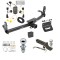 Custom Fit Trailer Hitch Wiring Harness (Plug & Play) 2" Drop Ball-Mount w/ Locking Pin/Clip 2" Chrome Ball 4-Flat Mounting Bracket 1-7/8" Chrome Ball Rubber Hitch Plug Cover Installation Hardware Installation Instructions 76028 118494 Ultimate Tow Package For 10-17 Chevrolet Equinox GMC Terrain Trailer Hitch w/ Wiring 2" Drop Mount Dual 2" and 1-7/8" Ball Lock Bracket Cover 2" Receiver