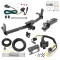 Custom Fit Trailer Hitch Wiring Harness (Plug & Play) 2" Drop Ball-Mount w/ Pin/Clip 2" Chrome Ball Trailer Connector Adapter Brake Control Wiring Kit Circuit Breaker Installation Hardware Installation Instructions 76028 85343 20506 7012a 11 Trailer Hitch Tow Package w/ 7-Way RV Wiring For 07-09 Chevrolet Equinox Pontiac Torrent w/ 2" Drop Mount 2" Ball Class 3 2" Receiver All Models