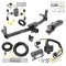 Custom Fit Trailer Hitch Wiring Harness (Plug & Play) 2" Drop Ball-Mount w/ Pin/Clip 2" Chrome Ball Trailer Connector Adapter Brake Control Wiring Kit Circuit Breaker Installation Hardware Installation Instructions 76028 85343 20506 7012a 11 Trailer Hitch Tow Package w/ 7-Way RV Wiring For 10-17 Chevrolet Equinox GMC Terrain w/ 2" Drop Mount 2" Ball Class 3 2" Receiver All Models