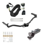 Custom Fit Trailer Hitch Wiring Harness (Plug & Play) 2" Drop Ball-Mount w/ Pin/Clip 2" Chrome Ball Installation Hardware Installation Instructions 76034 118540 21536 Draw-Tite Tow Package 11-19 Explorer Trailer Hitch Wiring 2" Drop Mo Tow Package For 11-19 Ford Explorer Trailer Hitch w/ Wiring 2" Drop Mount 2" Ball 2" Receiver