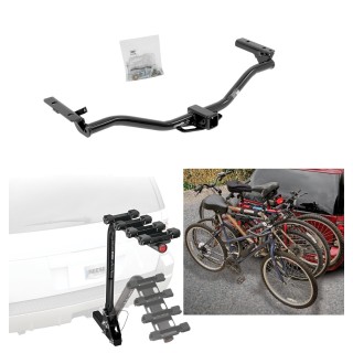Custom Fit Trailer Hitch 4 Bike Carrier Installation Hardware Installation Instructions 76034 63124 Draw-Tite Trailer Hitch 4 Bike Rack 11-19 Explorer Approved Recreational Offroad Use Carrier Adult Woman or Child Bicycles Foldable 11 12 13 14 15 16 17 1 Trailer Hitch w/ 4 Bike Rack For 11-19 Ford Explorer Approved for Recreational & Offroad Use Carrier for Adult Woman or Child Bicycles Foldable
