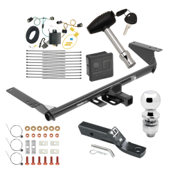 Trailer Tow Hitch For 17-20 Chrysler Pacifica Limited Touring L Plus Except Hybrid Deluxe Package Wiring 2" Ball and Lock Trailer Tow Hitch For 17-20 Chrysler Pacifica Limited Touring L Plus Except Hybrid Deluxe Package Wiring 2" Ball and Lock