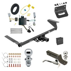 Ultimate Tow Package For 17-20 Chrysler Pacifica LX Touring 20-23 Voyager 22-23 Grand Caravan Canada Only Except Hybrid Trailer Hitch w/ Wiring 2" Drop Mount Dual 2" + 1-7/8" Ball Lock Bracket Cover Ultimate Tow Package For 17-20 Chrysler Pacifica LX Touring 20-23 Voyager 22-23 Grand Caravan Canada Only Except Hybrid Trailer Hitch w/ Wiring 2" Drop Mount Dual 2" + 1-7/8" Ball Lock Bracket Cover
