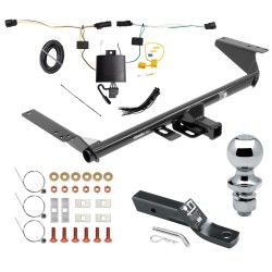 Trailer Tow Hitch For 21-24 Chrysler Pacifica Except Hybrid w/ Plug & Play Wiring & 1-7/8" Ball Trailer Tow Hitch For 21-24 Chrysler Pacifica Except Hybrid w/ Plug & Play Wiring & 1-7/8" Ball