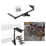 Custom Fit Trailer Hitch 4 Bike Carrier Installation Hardware Installation Instructions 76046 63124 Draw-Tite Trailer Hitch 4 Bike Rack 17-23 Chrysler Pacifica 20-23 Voyager 22-23 Grand Caravan Except Hybrid Approved Recreational Offroad Use Carrier Adul Trailer Hitch w/ 4 Bike Rack For 17-23 Chrysler Pacifica 20-23 Voyager 22-23 Grand Caravan Except Hybrid Approved for Recreational & Offroad Use Carrier for Adult Woman or Child Bicycles Foldable
