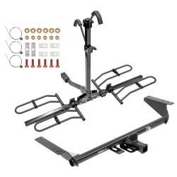 Trailer Tow Hitch For 17-24 Chrysler Pacifica 22-23 Grand Caravan Except Hybrid Platform Style 2 Bike Rack Trailer Tow Hitch For 17-24 Chrysler Pacifica 22-23 Grand Caravan Except Hybrid Platform Style 2 Bike Rack