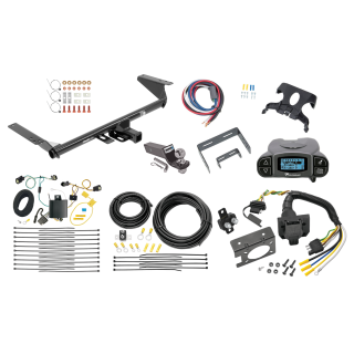 76046 85343 20506 7012a 118712 21536 90195 Draw-Tite Trailer Hitch Tow Package Prodigy P3 Brake Control 17-20 Chrysler Pacifica Except Hybrid 7-Way RV Wiring 2" Drop Mount 2" Ball Class 3 2" Receiver 17 18 19 20 2017 2018 2019 2020 Trailer Hitch Tow Package Prodigy P3 Brake Control For 17-20 Chrysler Pacifica Except Hybrid w/ 7-Way RV Wiring 2" Drop Mount 2" Ball Class 3 2" Receiver