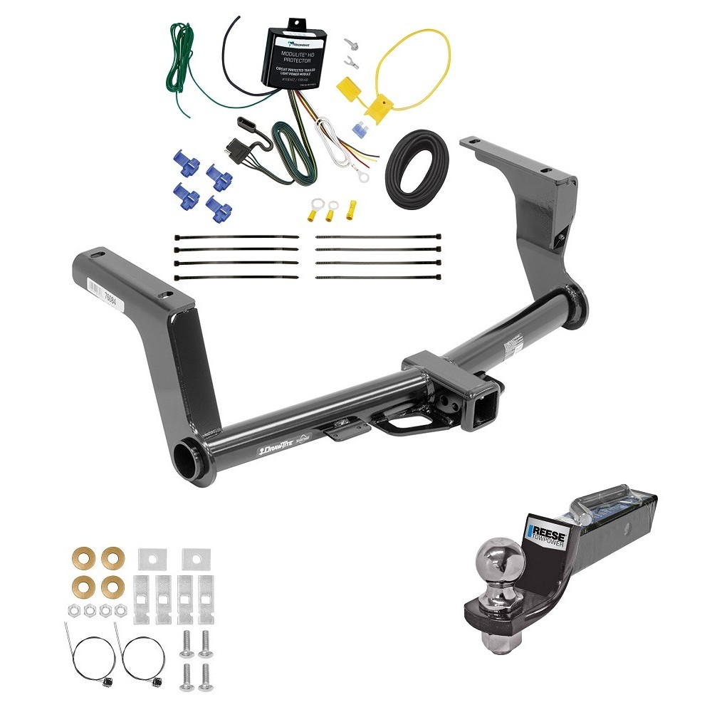 Custom Fit Trailer Hitch Wiring Harness (Requires Splicing) 2" Drop Ball-Mount w/ Pin/Clip 2" Chrome Ball Installation Hardware Installation Instructions 76084 119148 21536 Draw-Tite Tow Package 16-17 Subaru Crosstrek Hybrid Trailer Hitch Wiring Tow Package For 16-17 Subaru Crosstrek Hybrid Trailer Hitch w/ Wiring 2" Drop Mount 2" Ball 2" Receiver
