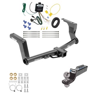 Tow Package For 16-17 Subaru Crosstrek Hybrid Trailer Hitch w/ Wiring 2" Drop Mount 2" Ball 2" Receiver