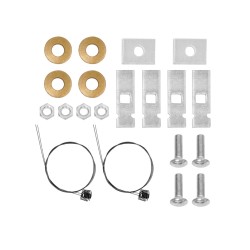 Trailer Tow Hitch Hardware Fastener Kit For 16-17 Subaru Crosstrek 13-15 XV Crosstrek except Hybrid Trailer Tow Hitch Hardware Fastener Kit For 16-17 Subaru Crosstrek 13-15 XV Crosstrek except Hybrid