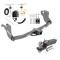 Trailer Tow Hitch For 20-24 Mitsubishi Outlander Sport Exc PHEV Complete Package w/ Wiring and 2" Ball