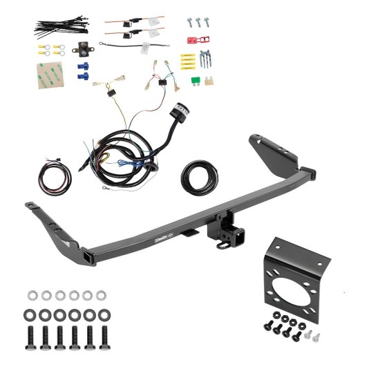 Custom Fit Trailer HitchTow Harness Wiring Package (7-Way) 7-Way Mounting Bracket Installation Hardware Installation Instructions 76112 22118 20212 Draw-Tite Trailer Hitch 7-Way RV Wiring 15-20 Toyota Sienna Class 3 2" Receiver Except SE 15 16 17 18 Trailer Hitch w/ 7-Way RV Wiring For 15-20 Toyota Sienna Class 3 2" Receiver Except SE