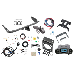 Trailer Hitch Tow Package Prodigy P3 Brake Control For 15-20 Toyota Sienna Except SE w/ 7-Way RV Wiring 2" Drop Mount 2" Ball Class 3 2" Receiver Except SE Draw-Tite Tekonsha