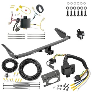 Trailer Hitch w/ 7-Way RV Wiring For 11-14 Toyota Sienna 15-20 Sienna SE Class 3 2" Receiver All Models 