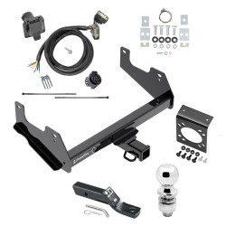 Complete Tow Package For 15-20 Ford F-150 17-20 F-150 Raptor w/ 7-Way RV Wiring Harness Kit 2" Ball and Mount Bracket 2" Receiver Class IV Complete Tow Package For 15-20 Ford F-150 17-20 F-150 Raptor w/ 7-Way RV Wiring Harness Kit 2" Ball and Mount Bracket 2" Receiver Class IV