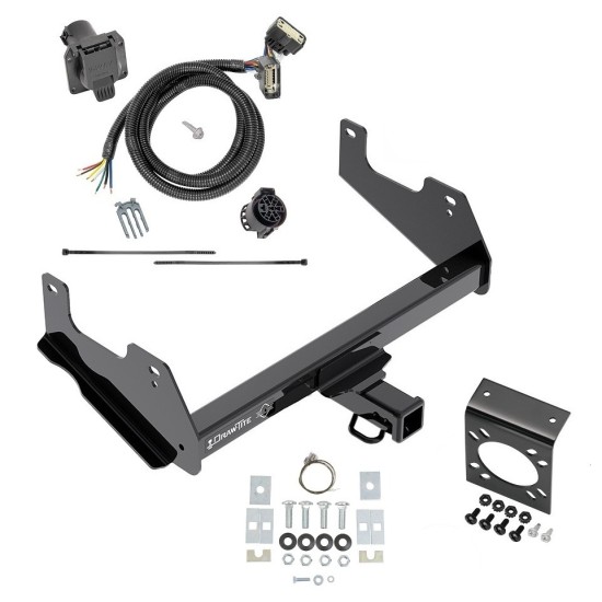 Custom Fit Trailer HitchTow Harness Wiring Package (7-Way) Mounting Bracket for 7-Way Connectors Installation Hardware Installation Instructions 76136 118283 20212 Draw-Tite Trailer Tow Hitch 7-Way RV Wiring 15-20 F-150 Raptor Harness Kit Plug Play Mounti Trailer Tow Hitch w/ 7-Way RV Wiring For 15-20 Ford F-150 Raptor Harness Kit Plug Play Mounting Bracket 2" Tow Receiver Class 4