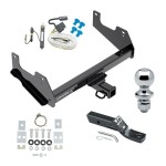 Custom Fit Trailer Hitch Wiring Harness (Requires Splicing) 2" Drop Ball-Mount w/ Pin/Clip 1-7/8" Chrome Ball Installation Hardware Installation Instructions 76136 20252 23 63816 Draw-Tite Trailer Tow Hitch 15-23 F-150 Complete Package Wiring a Trailer Tow Hitch For 15-23 Ford F-150 Complete Package w/ Wiring and 1-7/8" Ball