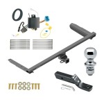 Trailer Tow Hitch For 18-24 Honda Odyssey Without Fuse Provisions Complete Package w/ Wiring and 1-7/8" Ball Trailer Tow Hitch For 18-24 Honda Odyssey Without Fuse Provisions Complete Package w/ Wiring and 1-7/8" Ball