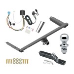 Custom Fit Trailer Hitch Wiring Harness (Plug & Play) 2" Drop Ball-Mount w/ Pin/Clip 1-7/8" Chrome Ball Installation Hardware Installation Instructions 76170 118781 23 63816 Draw-Tite Trailer Tow Hitch 18-23 Honda Odyssey With Fuse Provisio Trailer Tow Hitch For 18-24 Honda Odyssey With Fuse Provisions Complete Package w/ Wiring and 1-7/8" Ball