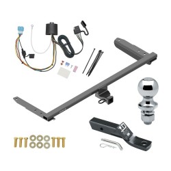 Trailer Tow Hitch For 18-24 Honda Odyssey With Fuse Provisions Complete Package w/ Wiring and 1-7/8" Ball