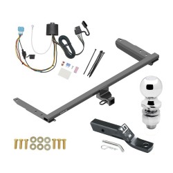 Trailer Tow Hitch For 18-24 Honda Odyssey With Fuse Provisions Complete Package w/ Wiring and 2" Ball