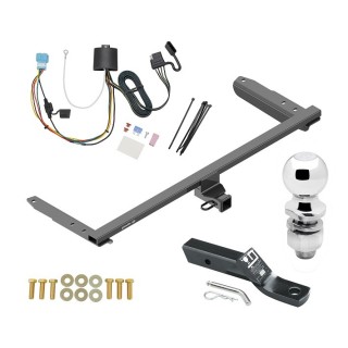 Trailer Tow Hitch For 18-24 Honda Odyssey With Fuse Provisions Complete Package w/ Wiring and 2" Ball