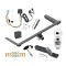 Custom Fit Trailer Hitch Wiring Harness (Plug & Play) 2" Drop Ball-Mount w/ Pin/Clip 2" Chrome Ball Security Lock Pin Rubber Hitch Plug Cover Installation Hardware Installation Instructions 76170 118781 23 63845 580407 7010 Draw-Tite Traile Trailer Tow Hitch For 18-24 Honda Odyssey With Fuse Provisions Deluxe Package Wiring 2" Ball and Lock