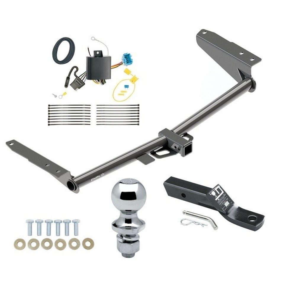 Custom Fit Trailer Hitch Wiring Harness (Plug & Play) 2" Drop Ball-Mount w/ Pin/Clip 1-7/8" Chrome Ball Installation Hardware Installation Instructions 76171 118753 23 63816 Draw-Tite Trailer Tow Hitch 18-23 Honda Odyssey Without Fuse Provi Trailer Tow Hitch For 18-23 Honda Odyssey Without Fuse Provisions Complete Package w/ Wiring and 1-7/8" Ball