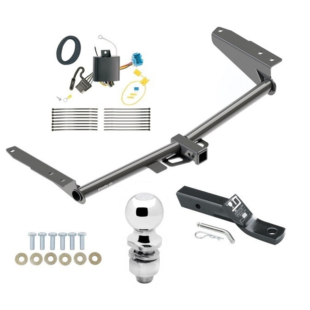 Custom Fit Trailer Hitch Wiring Harness (Plug & Play) 2" Drop Ball-Mount w/ Pin/Clip 2" Chrome Ball Installation Hardware Installation Instructions 76171 118753 23 63845 Draw-Tite Trailer Tow Hitch 18-23 Honda Odyssey Without Fuse Provision Trailer Tow Hitch For 18-23 Honda Odyssey Without Fuse Provisions Complete Package w/ Wiring and 2" Ball
