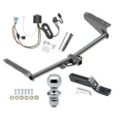 Trailer Tow Hitch For 18-24 Honda Odyssey With Fuse Provisions Complete Package w/ Wiring and 1-7/8" Ball