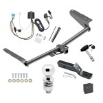 Custom Fit Trailer Hitch Wiring Harness (Plug & Play) 2" Drop Ball-Mount w/ Pin/Clip 2" Chrome Ball Security Lock Pin Rubber Hitch Plug Cover Installation Hardware Installation Instructions 76171 118781 23 63845 580407 7010 Draw-Tite Traile Trailer Tow Hitch For 18-24 Honda Odyssey With Fuse Provisions Deluxe Package Wiring 2" Ball and Lock