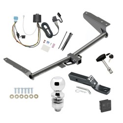 Trailer Tow Hitch For 18-24 Honda Odyssey With Fuse Provisions Deluxe Package Wiring 2" Ball and Lock