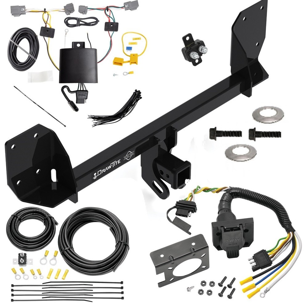 Trailer Hitch w/ 7Way RV Wiring For 1622 Volvo XC90 Class